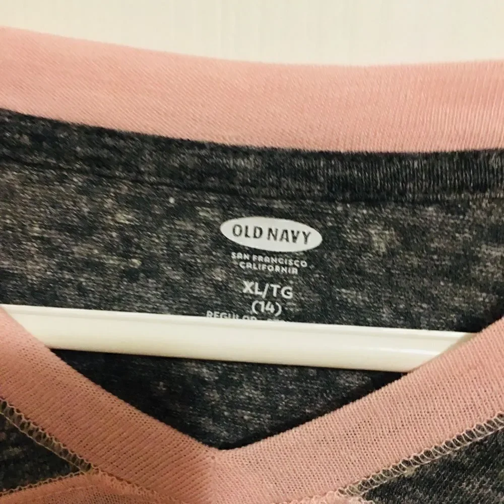 Old Navy Girls Extra Large Long Sleeve Pink